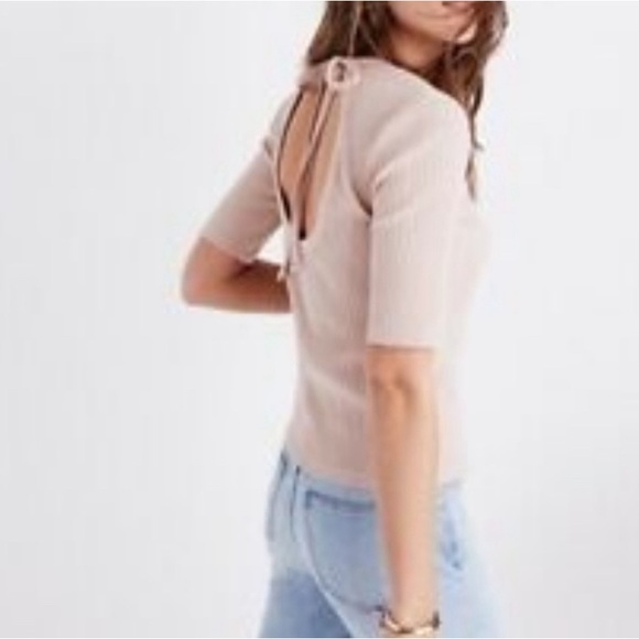 Madewell Open-Back Tee - Picture 3 of 5